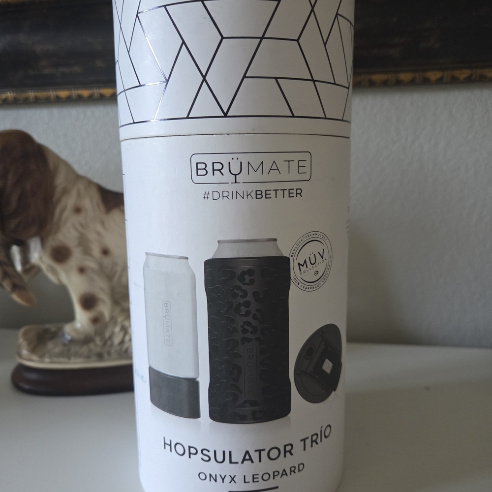 BrüMate Hopsulator Trio - Sleek Onyx Leopard